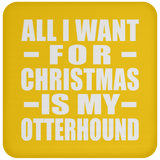 All I Want For Christmas Is My Otterhound - Coaster