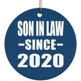 Son In Law Since 2020 - Circle Ornament