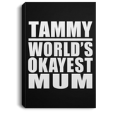 Tammy World's Okayest Mum - Canvas Portrait