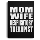 Mom Wife Respiratory Therapist - Canvas Portrait