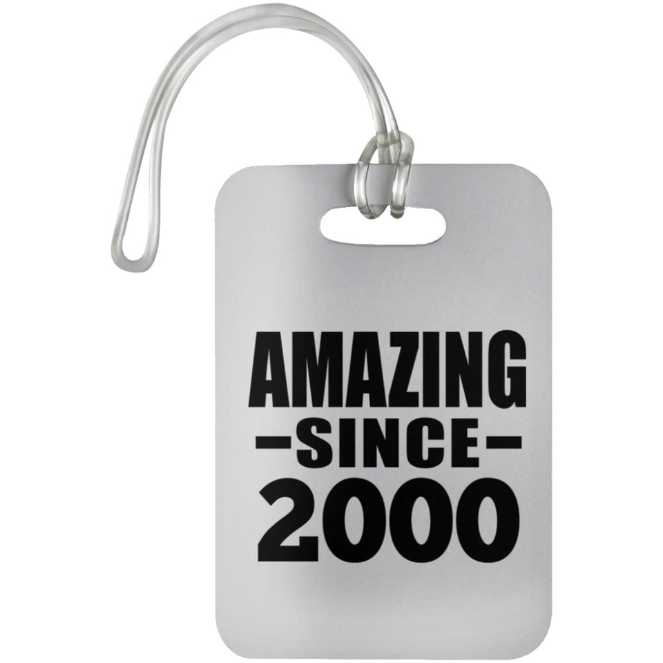 24th Birthday Amazing Since 2000 - Luggage Bag Tag