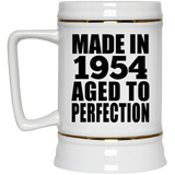 70th Birthday Made In 1954 Aged to Perfection - Beer Stein