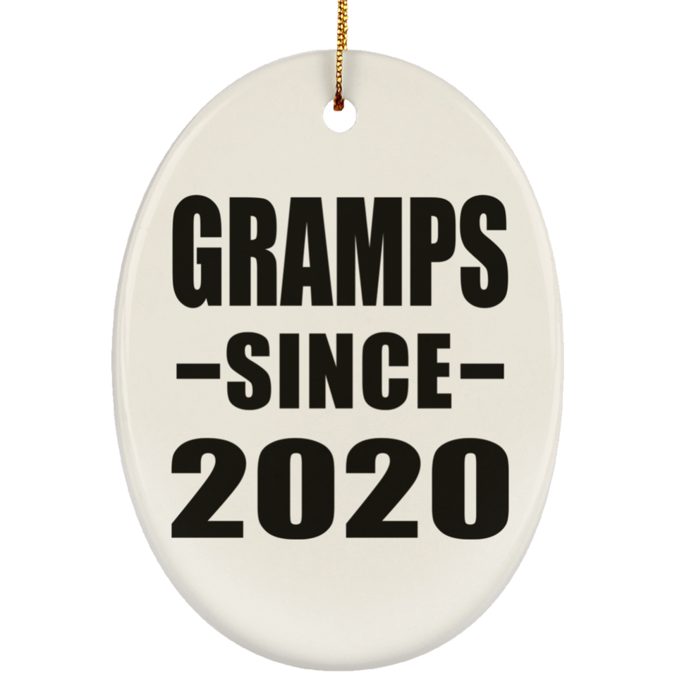 Gramps Since 2020 - Oval Ornament