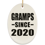 Gramps Since 2020 - Oval Ornament