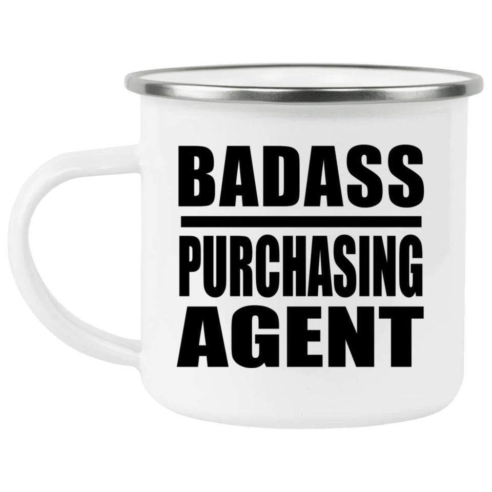 Badass Purchasing Agent - 12oz Camping Mug