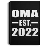 Oma Established EST. 2022 - Canvas Portrait