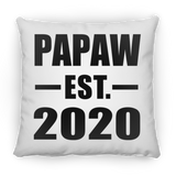 Papaw Established EST. 2020 - Throw Pillow