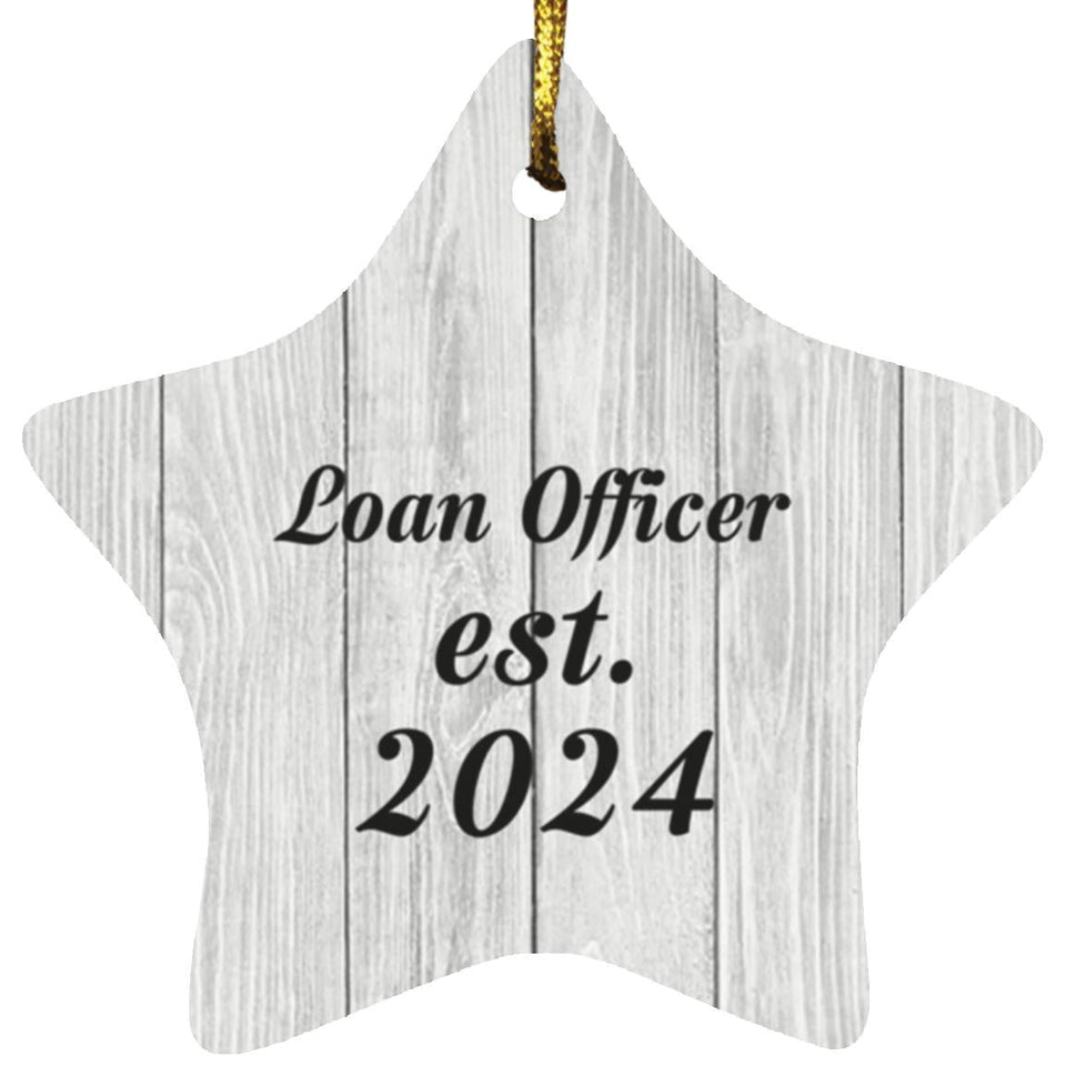 Loan Officer Established Est. 2024 - Star Ornament F