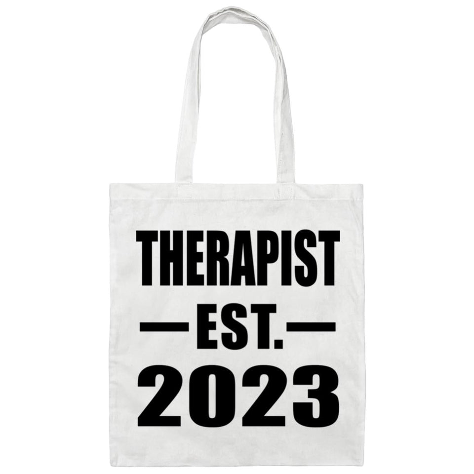 Therapist Established EST. 2023 - Tote Bag White