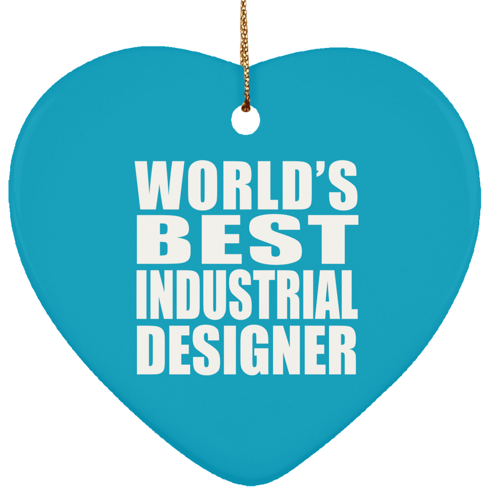 World's Best Industrial Designer - Heart Ornament