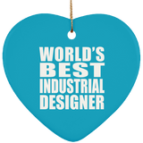 World's Best Industrial Designer - Heart Ornament