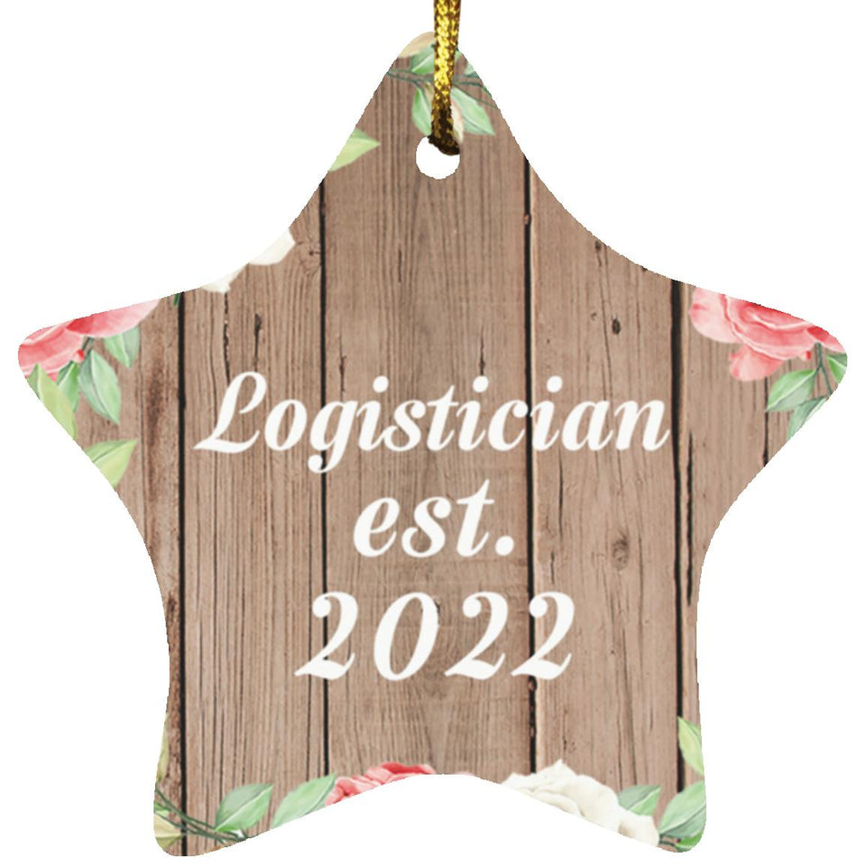 Logistician Established Est. 2022 - Star Ornament B