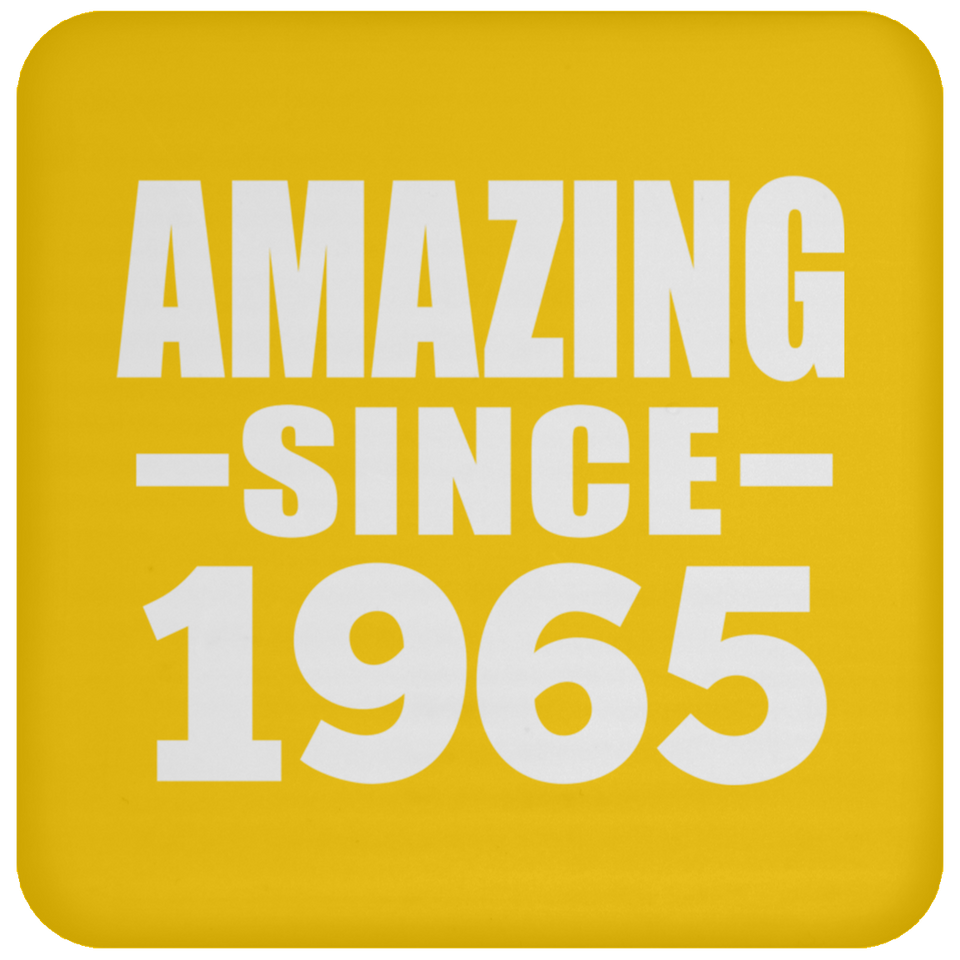 59th Birthday Amazing Since 1965 - Drink Coaster