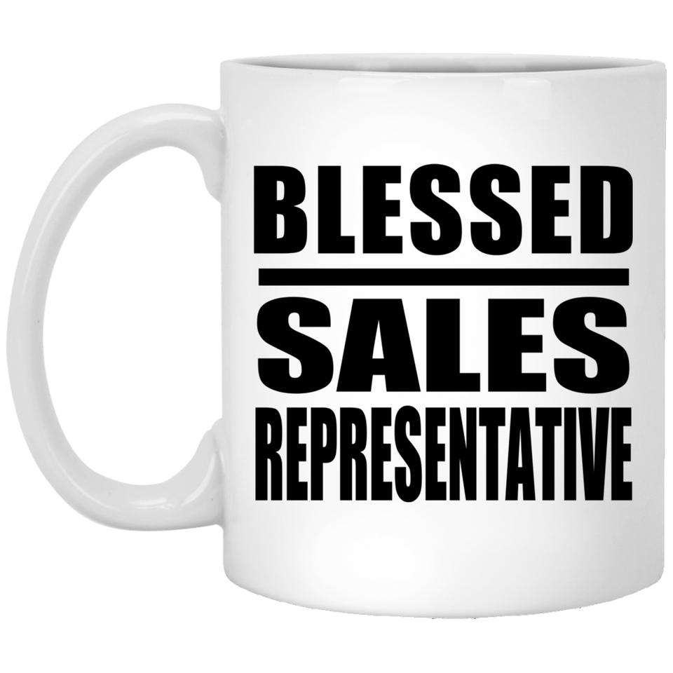 Blessed Sales Representative - 11oz Coffee Mug