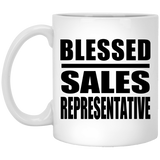 Blessed Sales Representative - 11oz Coffee Mug