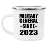 Military General Since 2023 - 12oz Camping Mug
