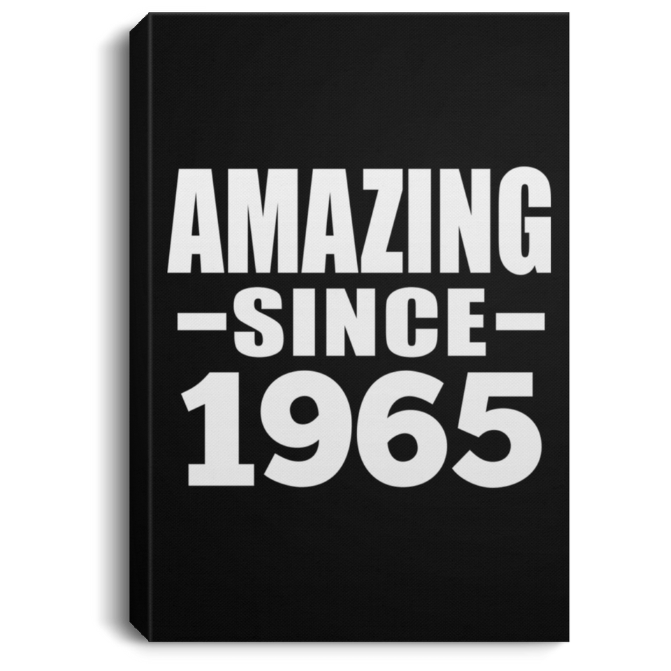 59th Birthday Amazing Since 1965 - Canvas Portrait