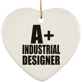 A+ Industrial Designer - Heart Ornament