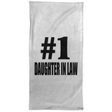 Number One #1 Daughter In Law - Hand Towel