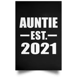 Auntie Established EST. 2021 - Poster Portrait