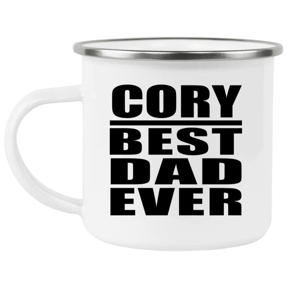 Cory Best Dad Ever - 12oz Camping Mug