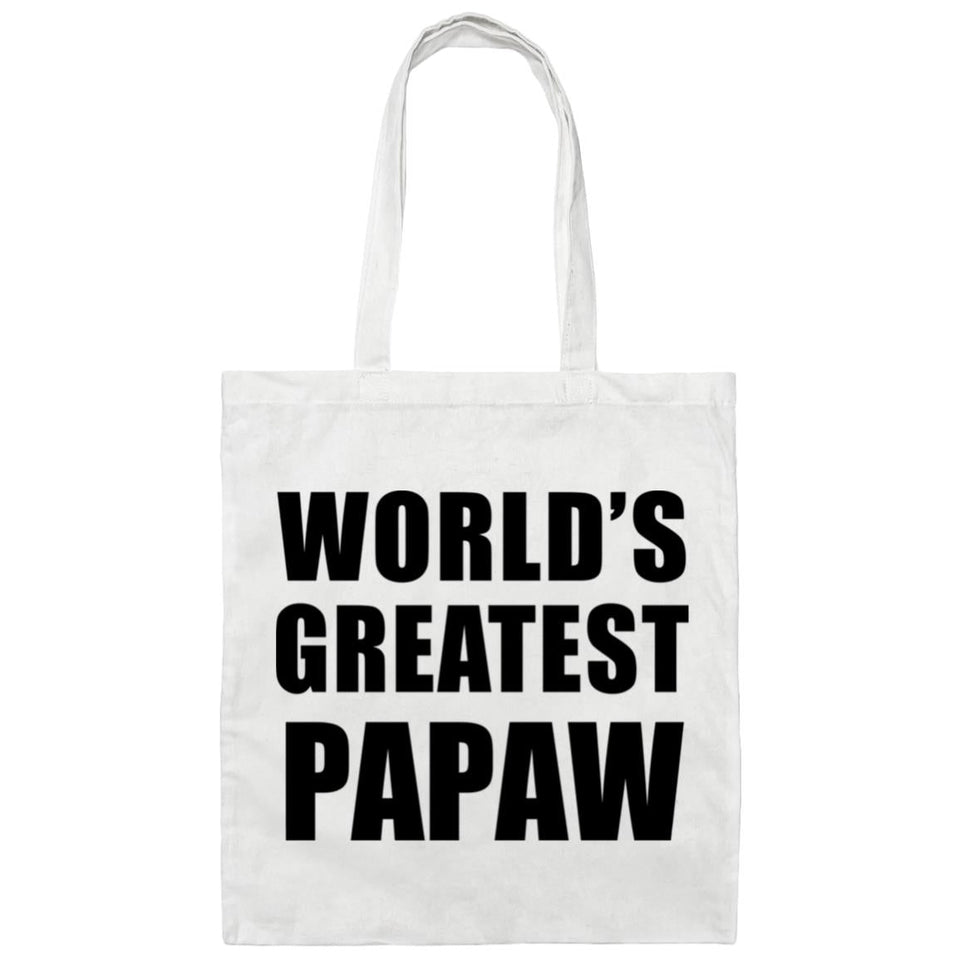 World's Greatest Papaw - Tote Bag White