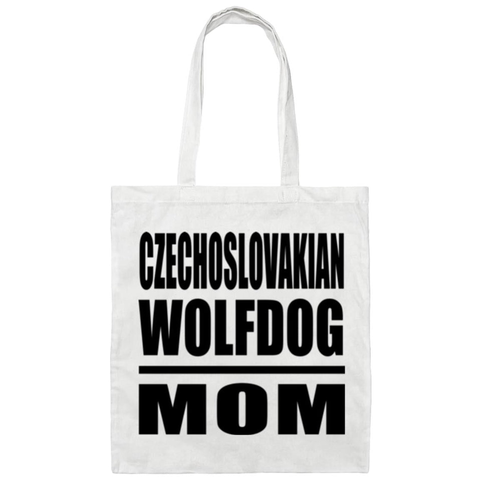 Czechoslovakian Wolfdog Mom - Tote Bag White