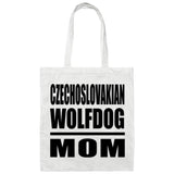 Czechoslovakian Wolfdog Mom - Tote Bag White