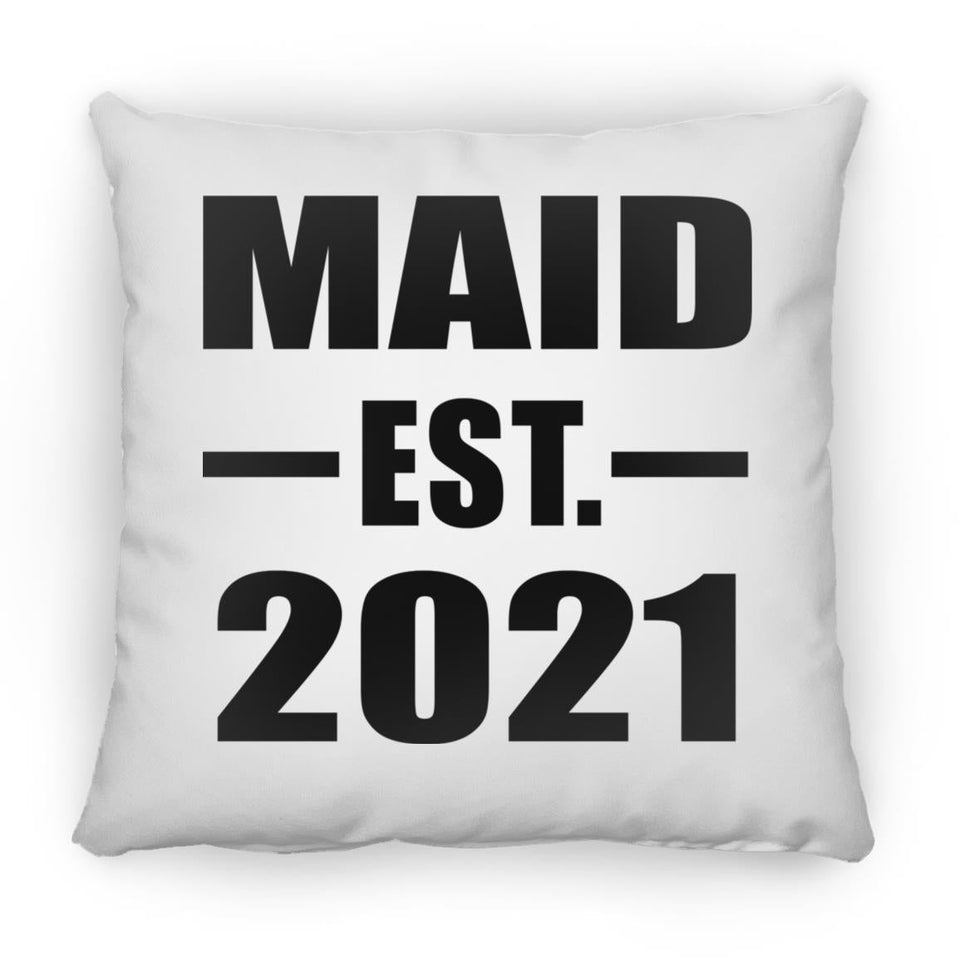 Maid Established EST. 2021 - Throw Pillow