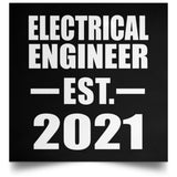 Electrical Engineer Established EST. 2021 - Poster Square