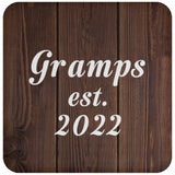 Gramps Established EST. 2022 - Drink Coaster D