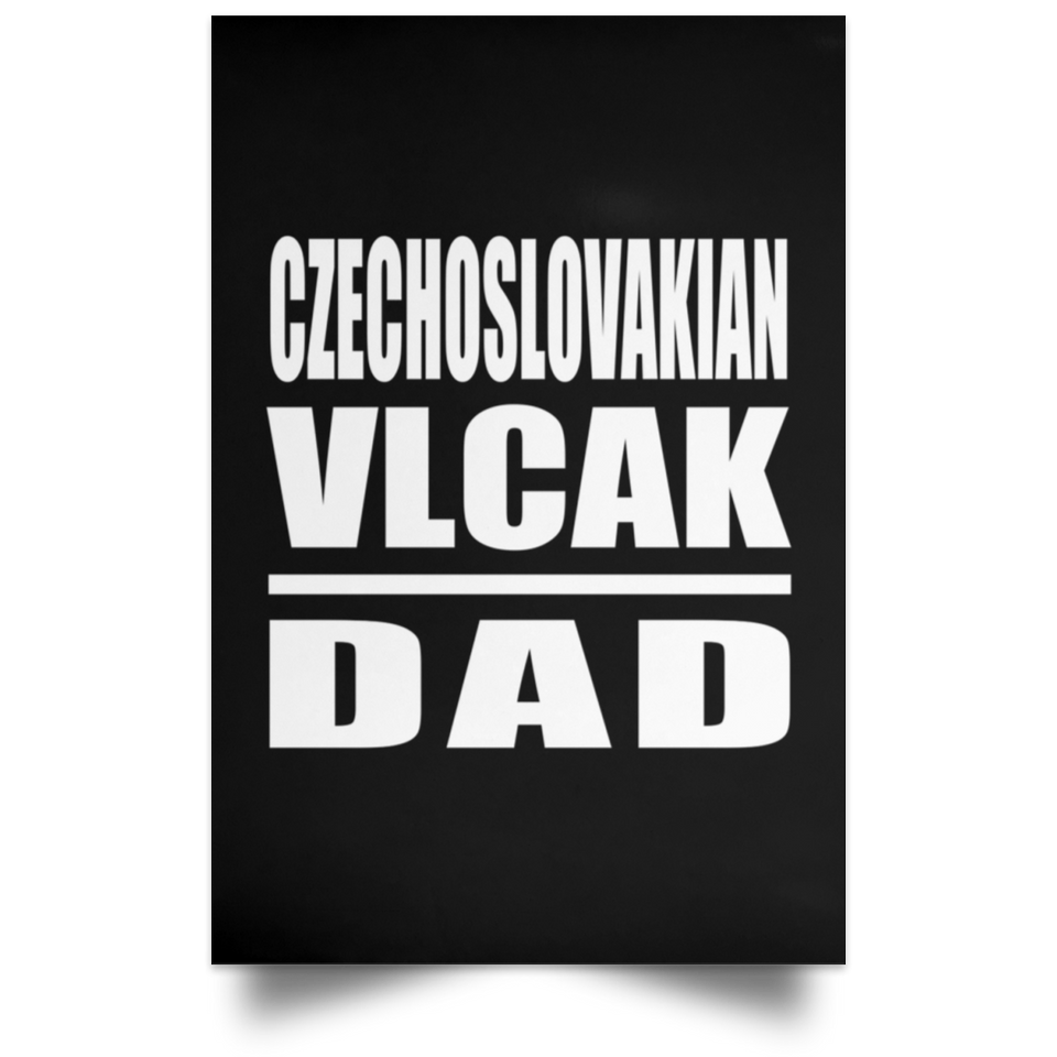 Czechoslovakian Vlcak Dad - Poster Portrait