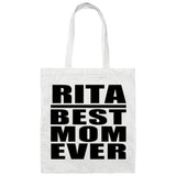 Rita Best Mom Ever - Tote Bag White