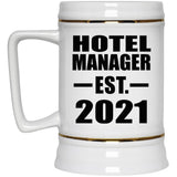 Hotel Manager Established EST. 2021 - Beer Stein