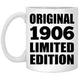 118th Birthday Original 1906 Limited Edition - 11oz Coffee Mug