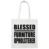Blessed Furniture Upholsterer - Tote Bag White