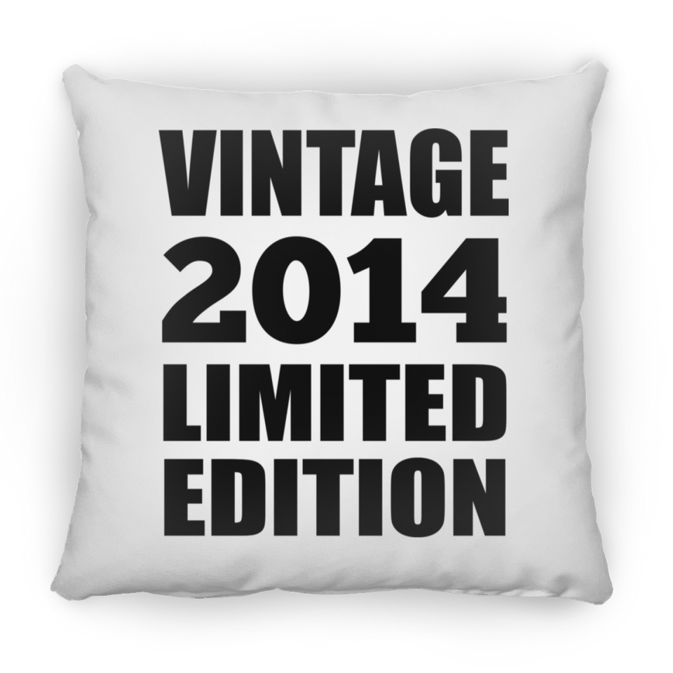 10th Birthday Vintage 2014 Limited Edition - Throw Pillow