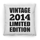 10th Birthday Vintage 2014 Limited Edition - Throw Pillow