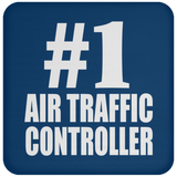 Number One #1 Air Traffic Controller - Drink Coaster
