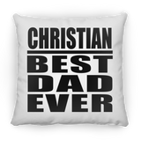 Christian Best Dad Ever - Throw Pillow