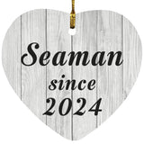 Seaman Since 2024 - Heart Ornament F