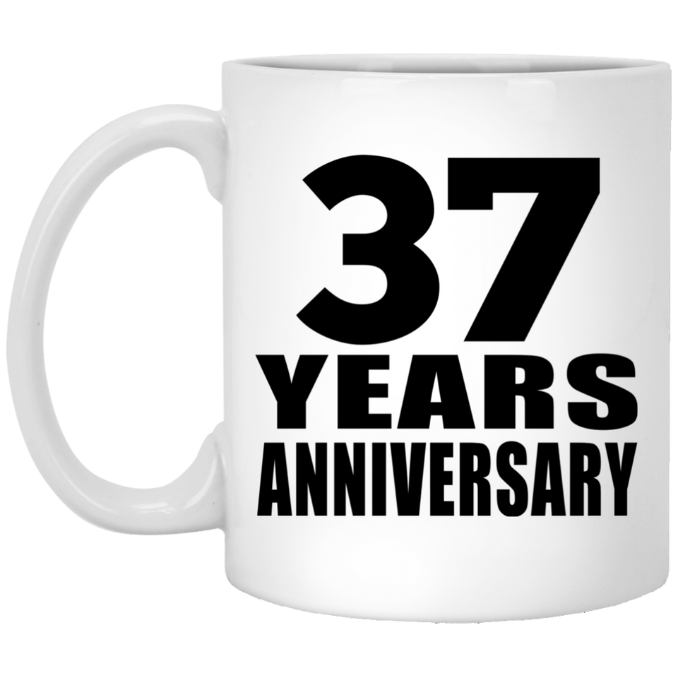 37th Anniversary 37 Years - 11 Oz Coffee Mug