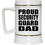 Proud Security Guard Dad - Beer Stein