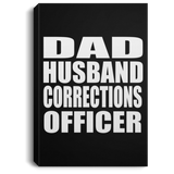 Dad Husband Corrections Officer - Canvas Portrait