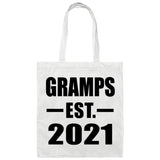 Gramps Established EST. 2021 - Tote Bag White