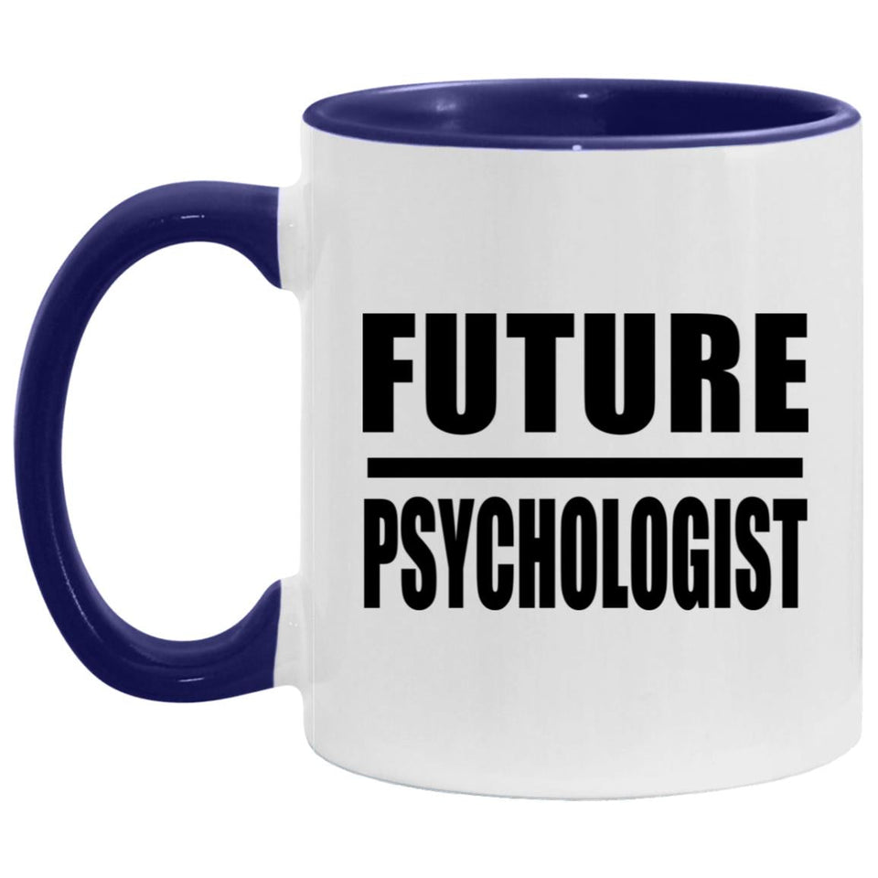 Future Psychologist - 11oz Accent Mug Purple
