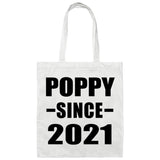 Poppy Since 2021 - Tote Bag White