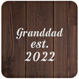 Granddad Established EST. 2022 - Drink Coaster D