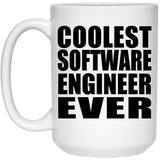 Coolest Software Engineer Ever - 15 Oz Coffee Mug
