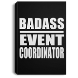 Badass Event Coordinator - Canvas Portrait